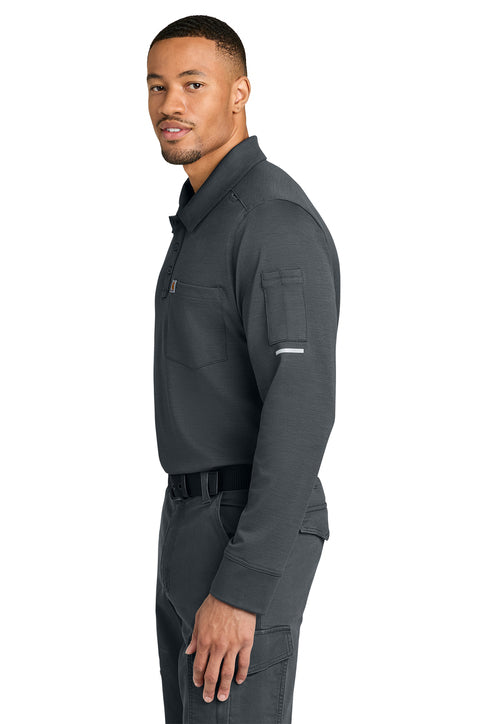 Carhartt® FLD & RSCU Long Sleeve Polo