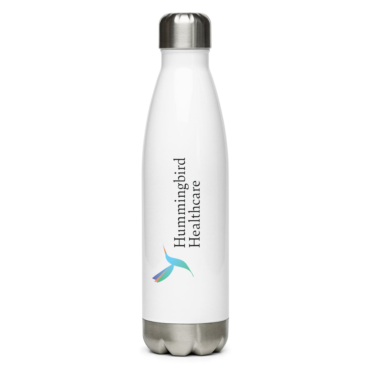 Stainless steel water bottle, handle lid