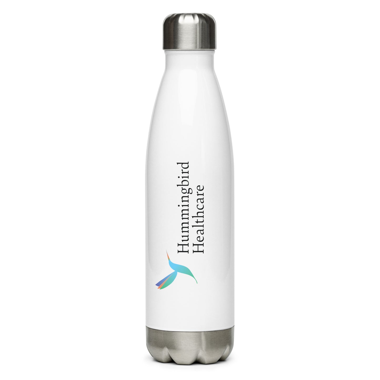 Stainless steel water bottle, handle lid