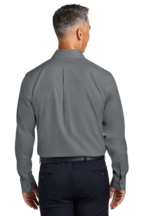 Brooks Brothers® Wrinkle-Free Stretch Pinpoint Spread Collar Shirt