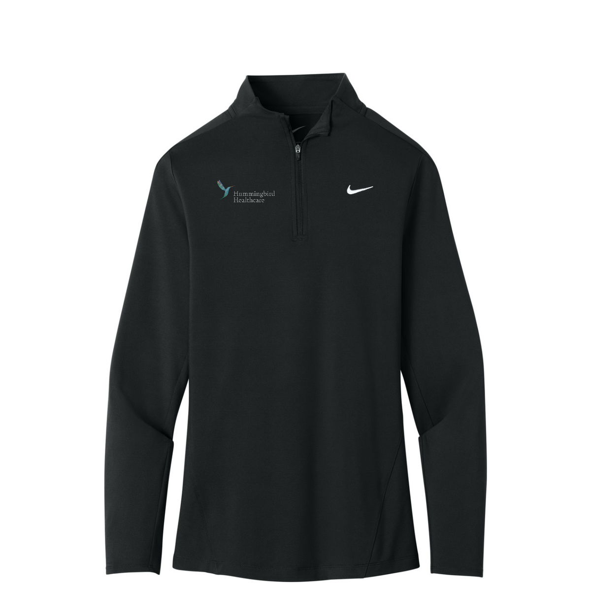 Nike Women's Dri-FIT Stride 1/2-Zip — Black
