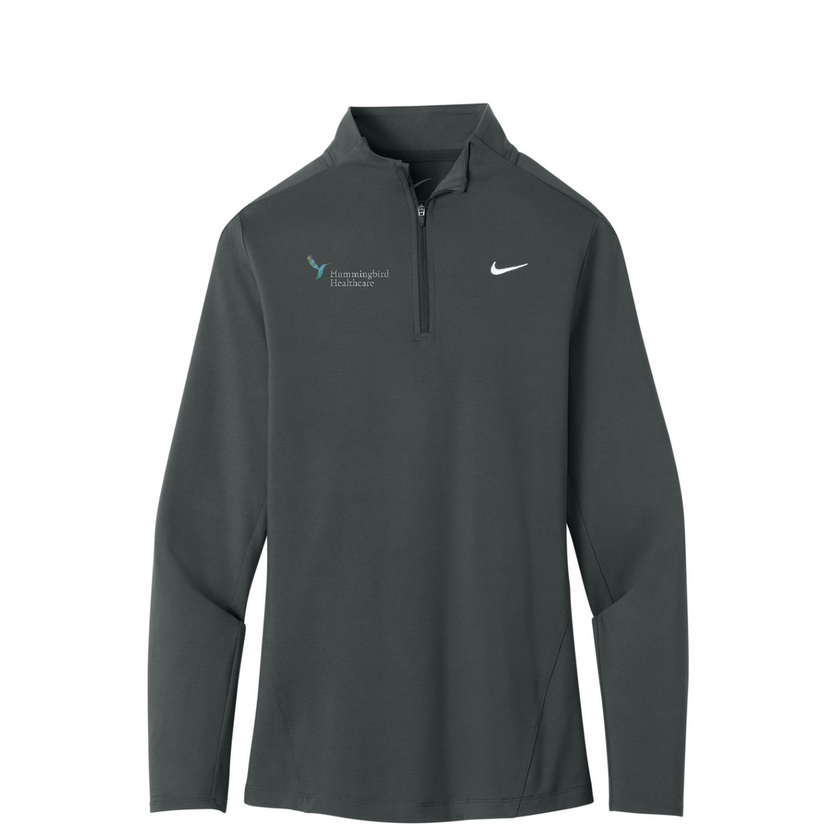 Nike Women's Dri-FIT Stride 1/2-Zip — Anthracite