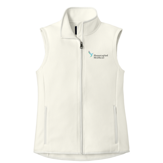 Brooks Brothers Women's Fleece Vest — Off White