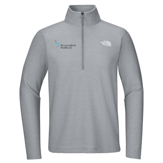 The North Face Textured Pine Grove 1/2-Zip — TNF Light Grey Heather