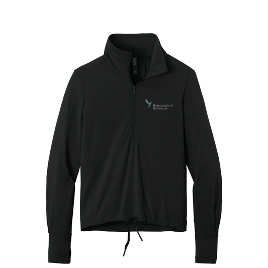 MiiR Women's Kivu 1/4-Zip — Pitch Black