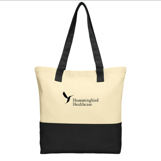 Port Authority® Colorblock Cotton Tote