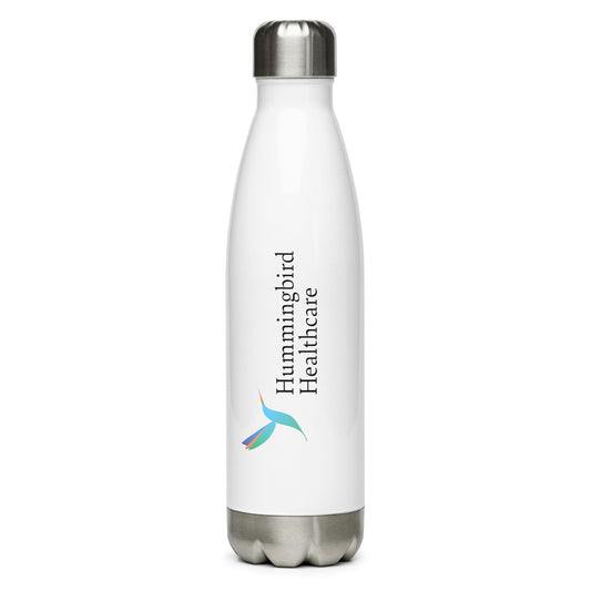 Stainless steel water bottle, handle lid