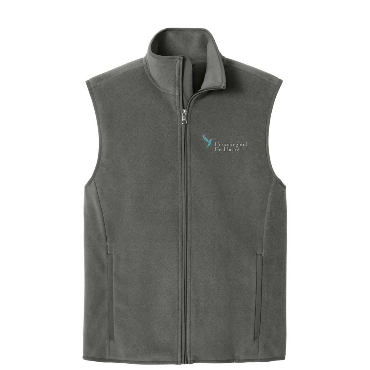 Brooks Brothers Fleece Vest — Windsor Grey