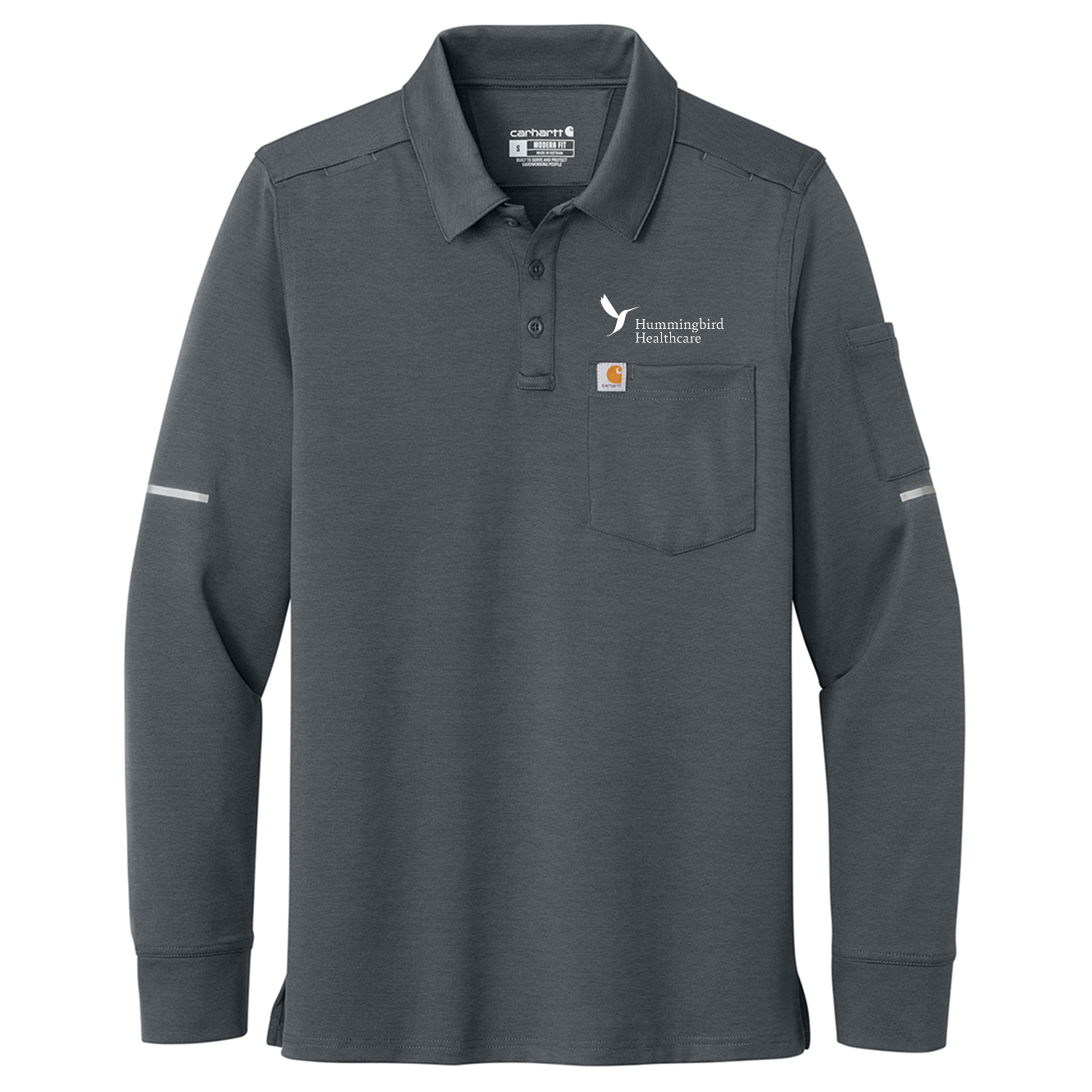 Carhartt® FLD & RSCU Long Sleeve Polo