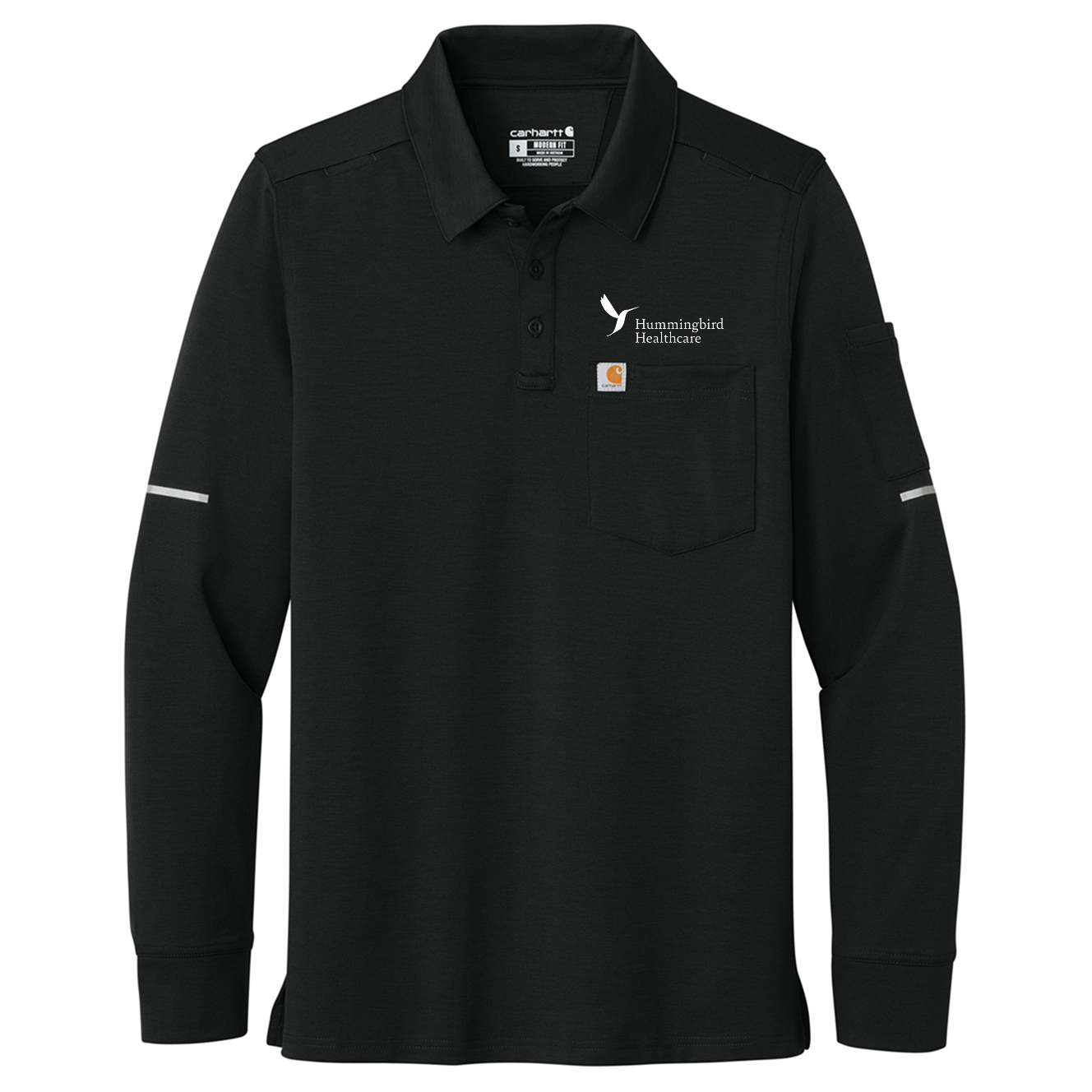 Carhartt® FLD & RSCU Long Sleeve Polo