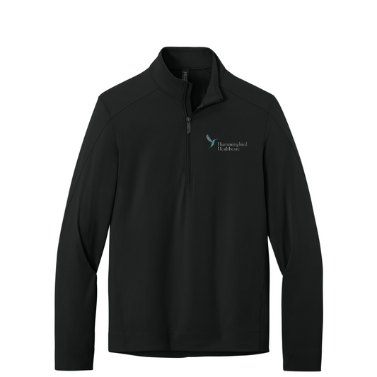 MiiR Kivu 1/4-Zip — Pitch Black
